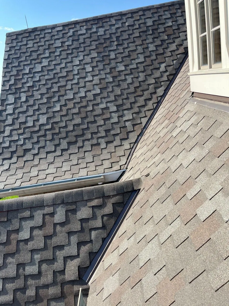 New shingles detail shot — IKO certified install